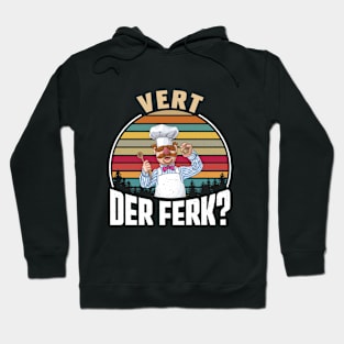 Vert Der Ferk Vintage Chef Hoodie